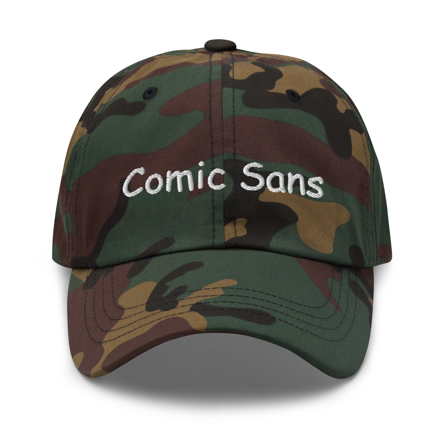 For Love of Fonts Dad Hat - Comic Sans