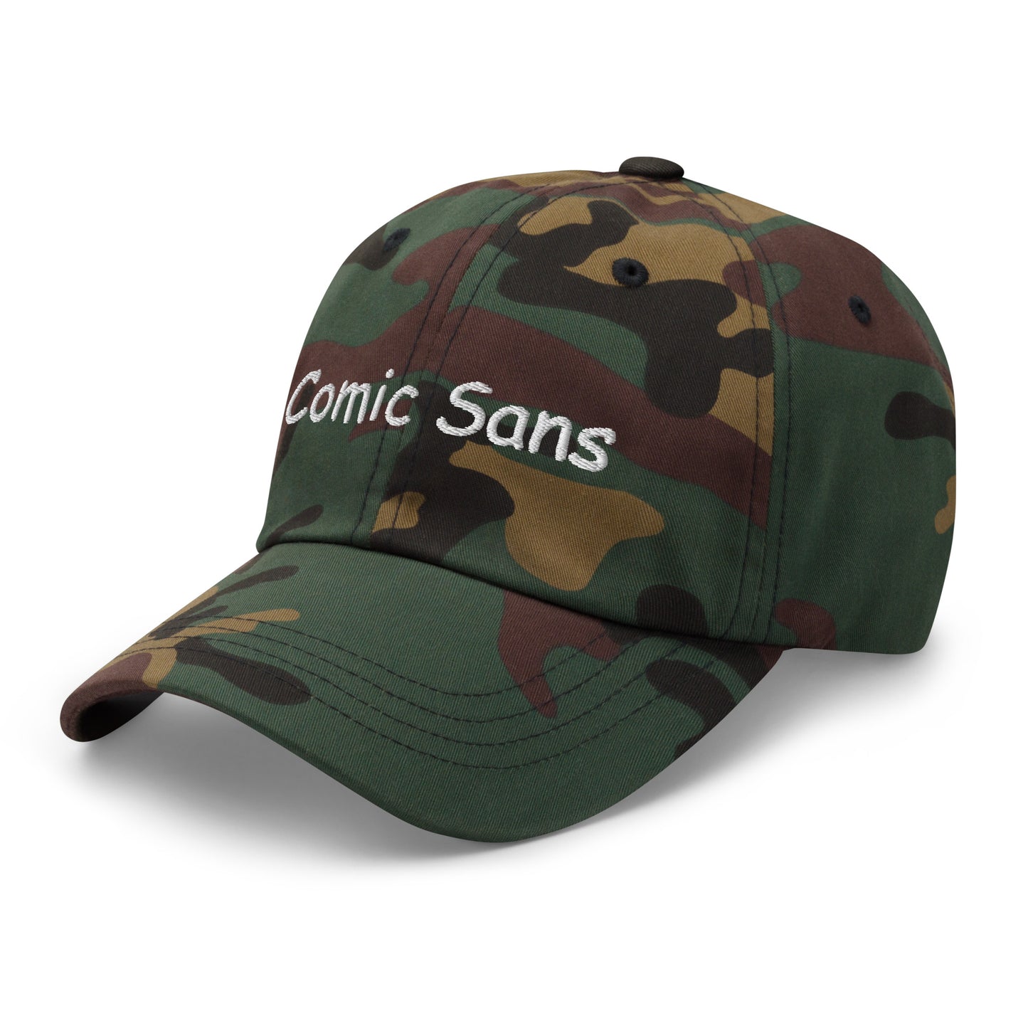 For Love of Fonts Dad Hat - Comic Sans