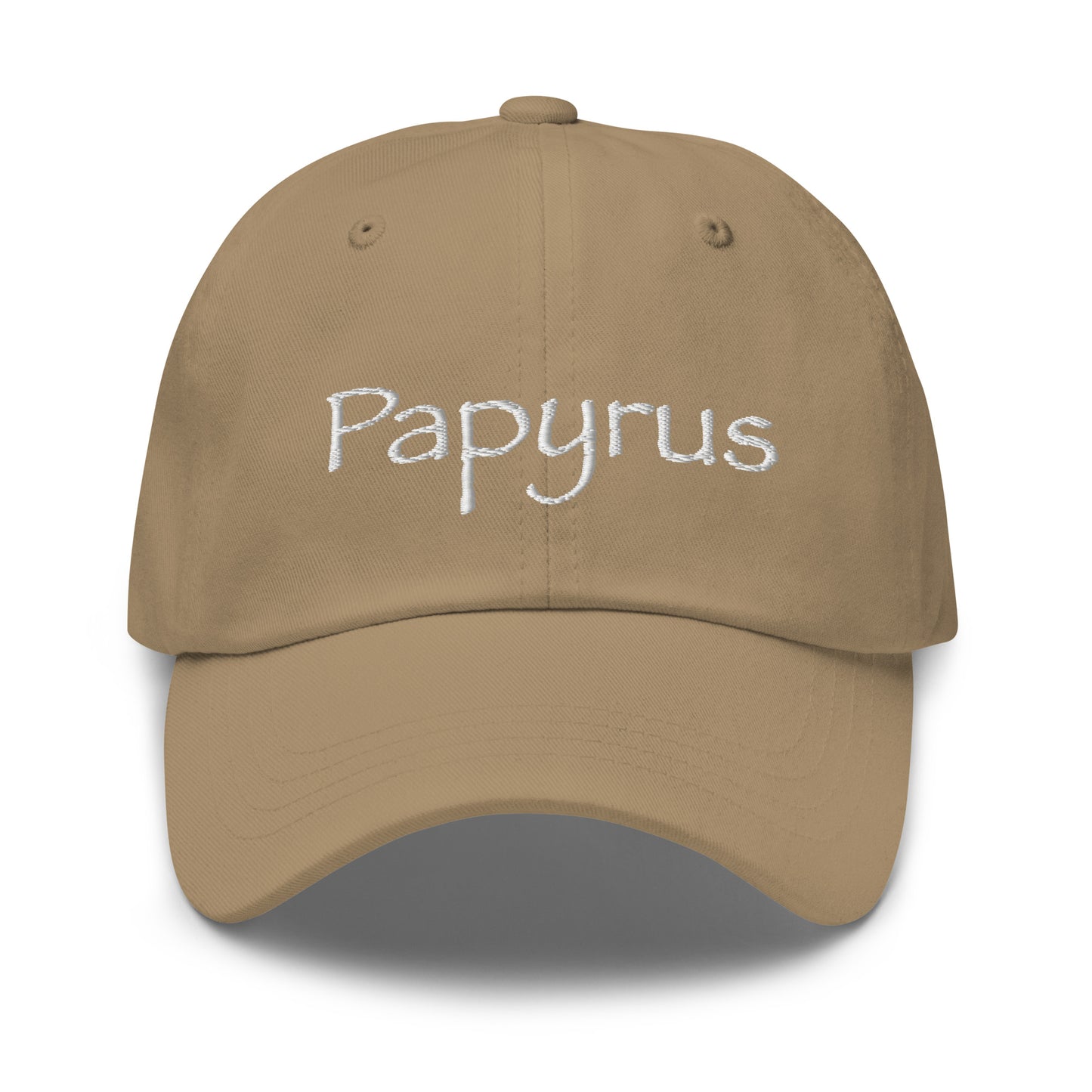 For Love of Fonts Dad Hat - Papyrus