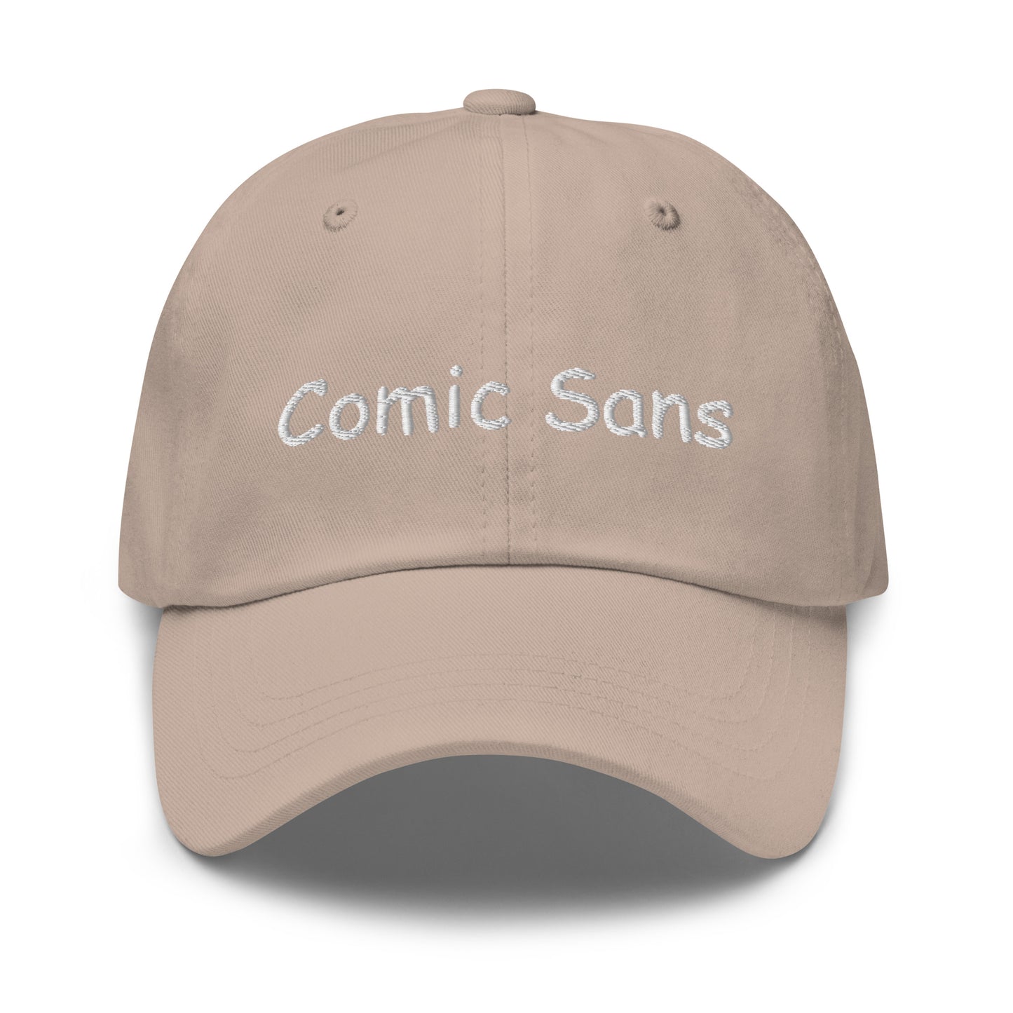 For Love of Fonts Dad Hat - Comic Sans