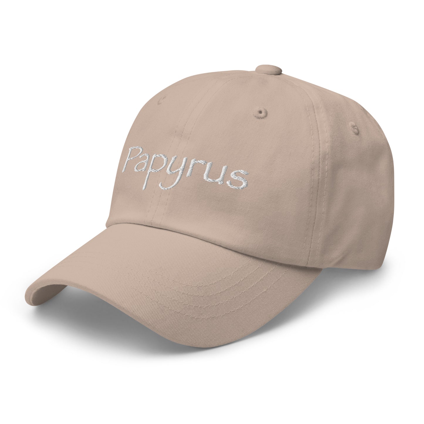 For Love of Fonts Dad Hat - Papyrus