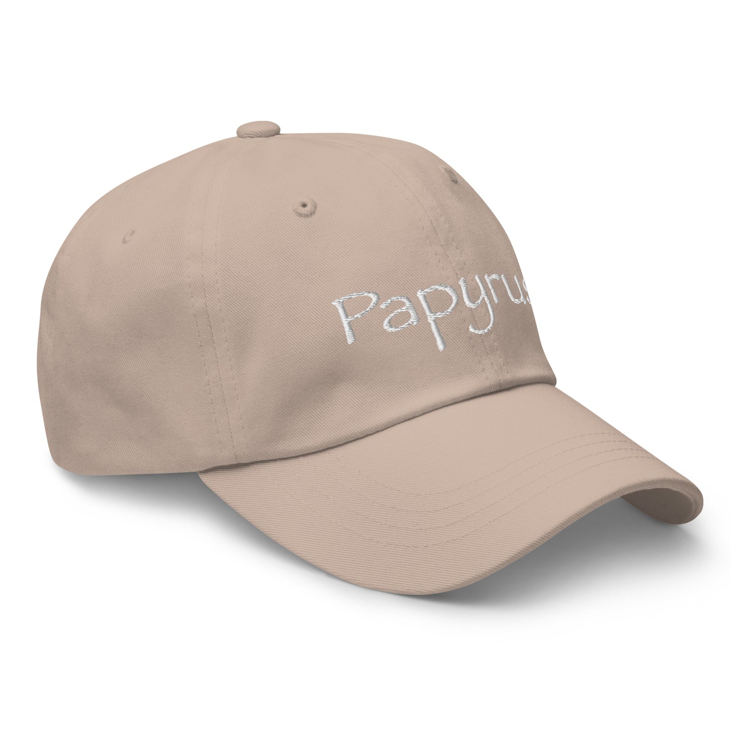 For Love of Fonts Dad Hat - Papyrus