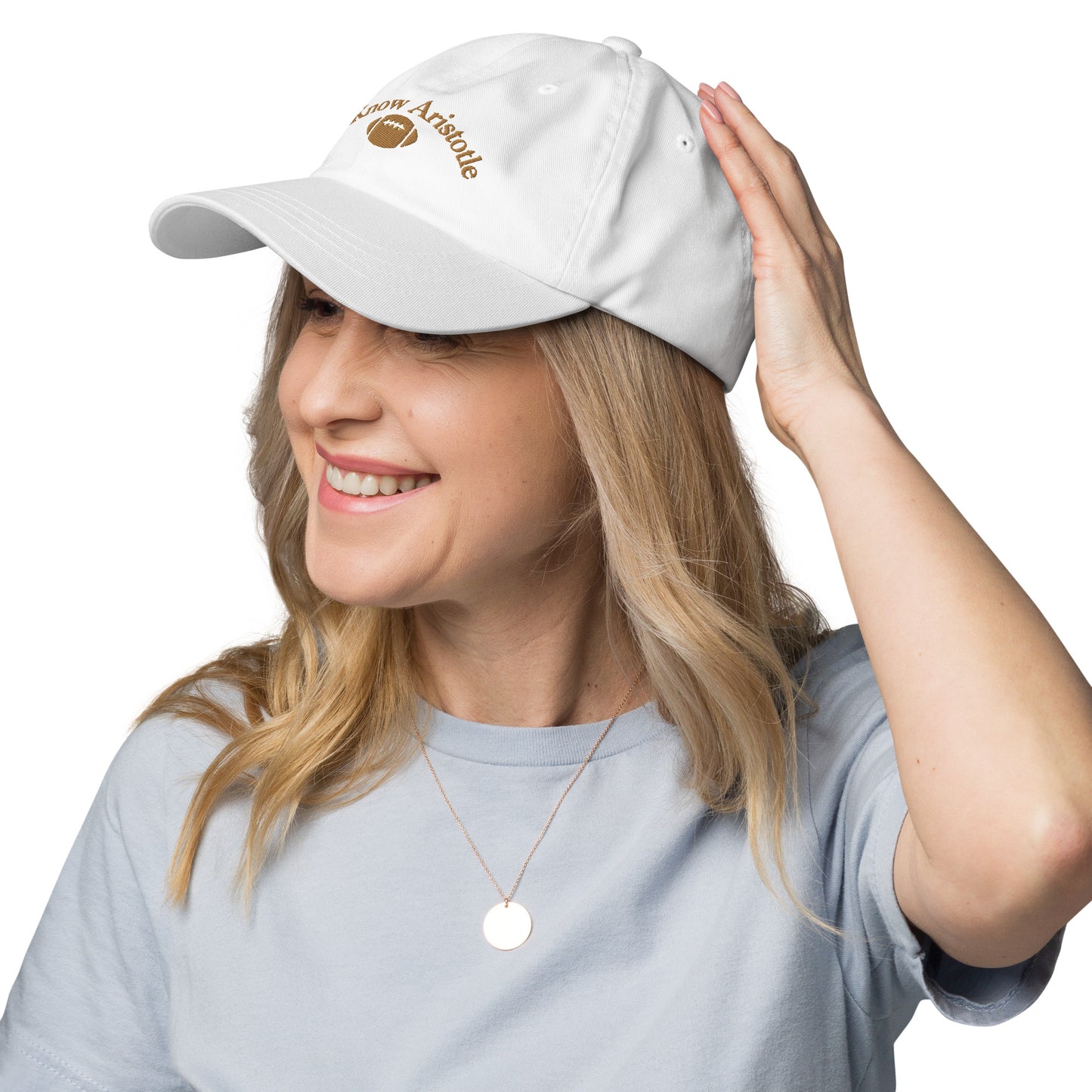 I Know Aristotle Dad Hat