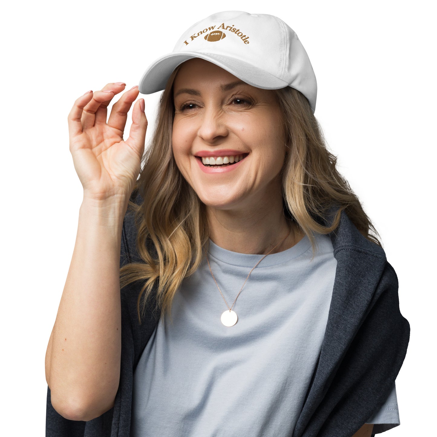 I Know Aristotle Dad Hat